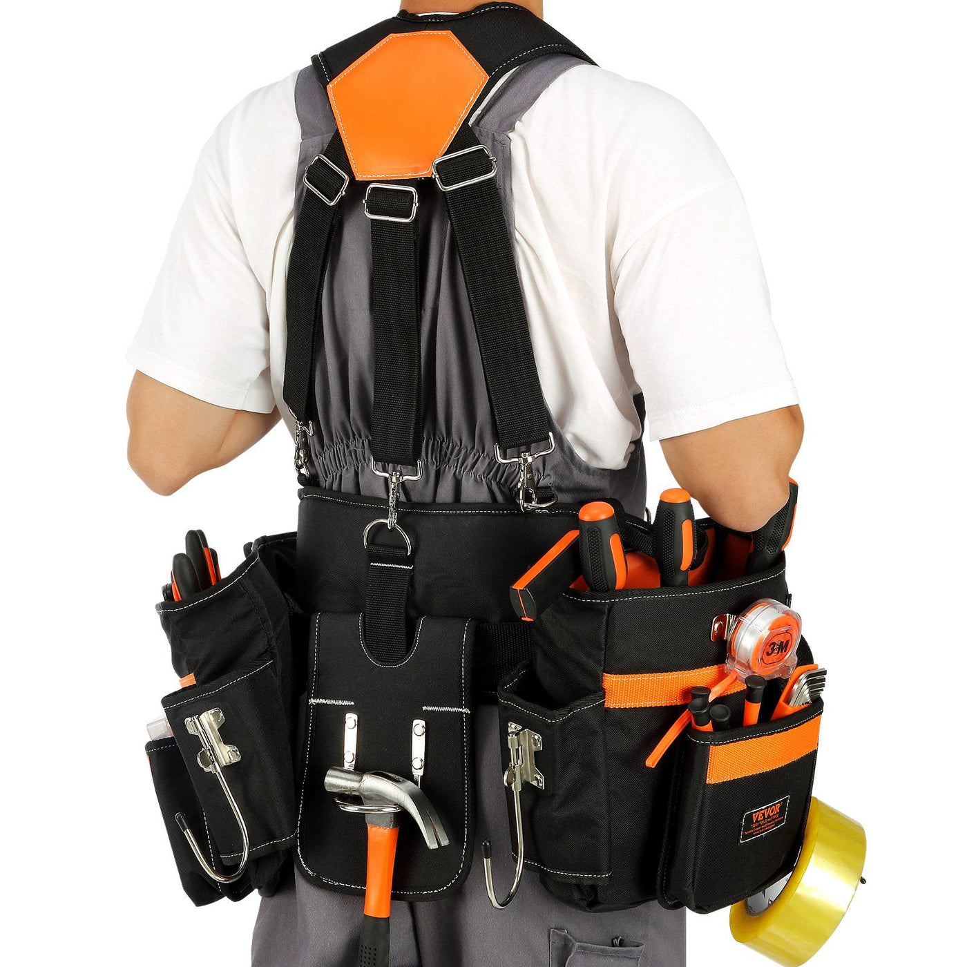 Heavy Duty Tool Belt with Suspenders detail view