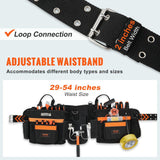 Heavy Duty Tool Belt with Suspenders packaging