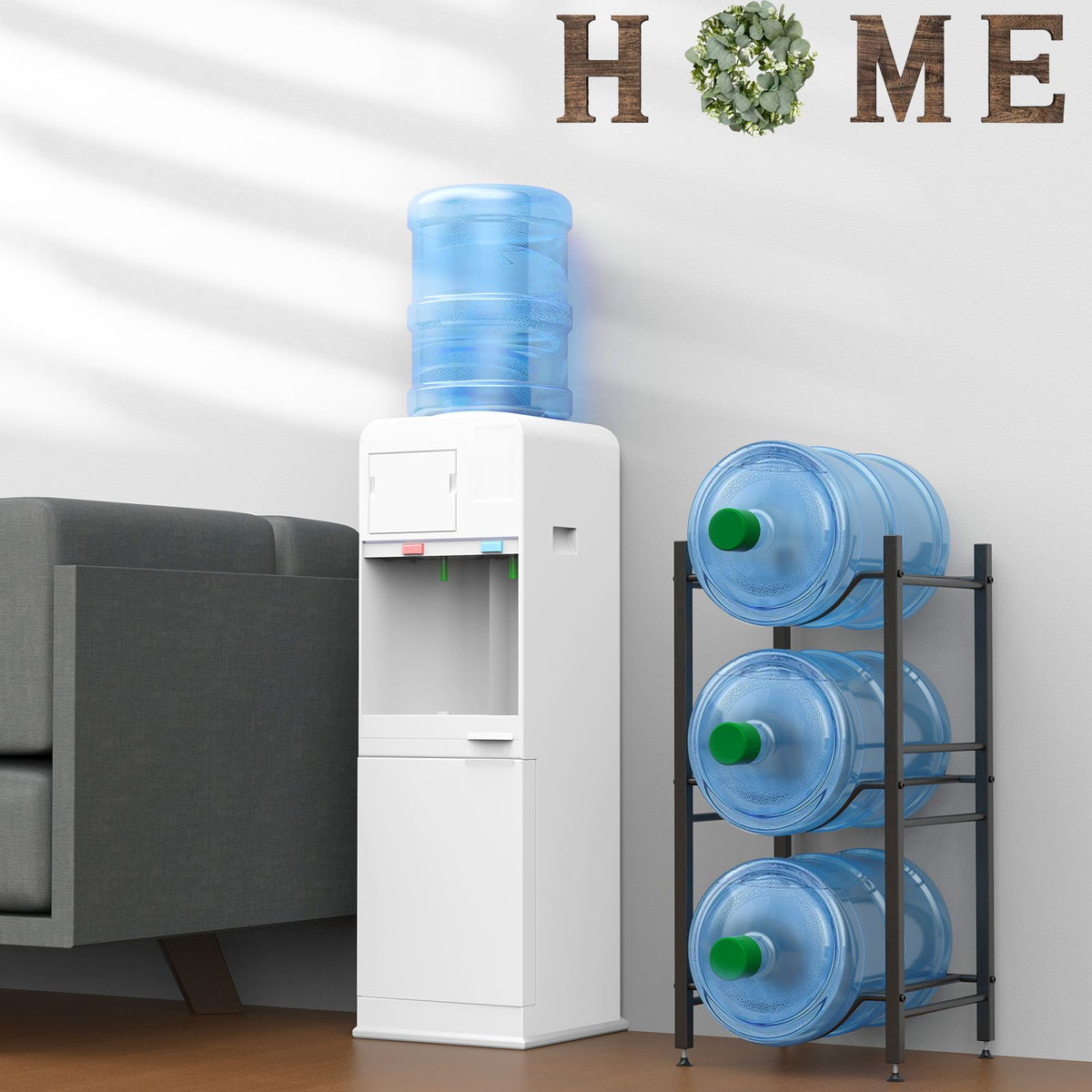 Heavy Duty Water Jug Holder Rack additional view, water jug holder rack