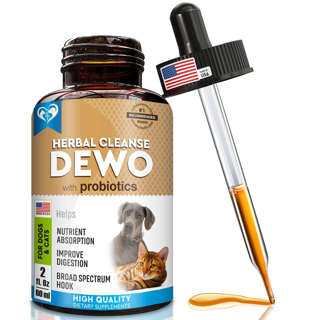 Herbal Worm Treatment for Pets main product photo