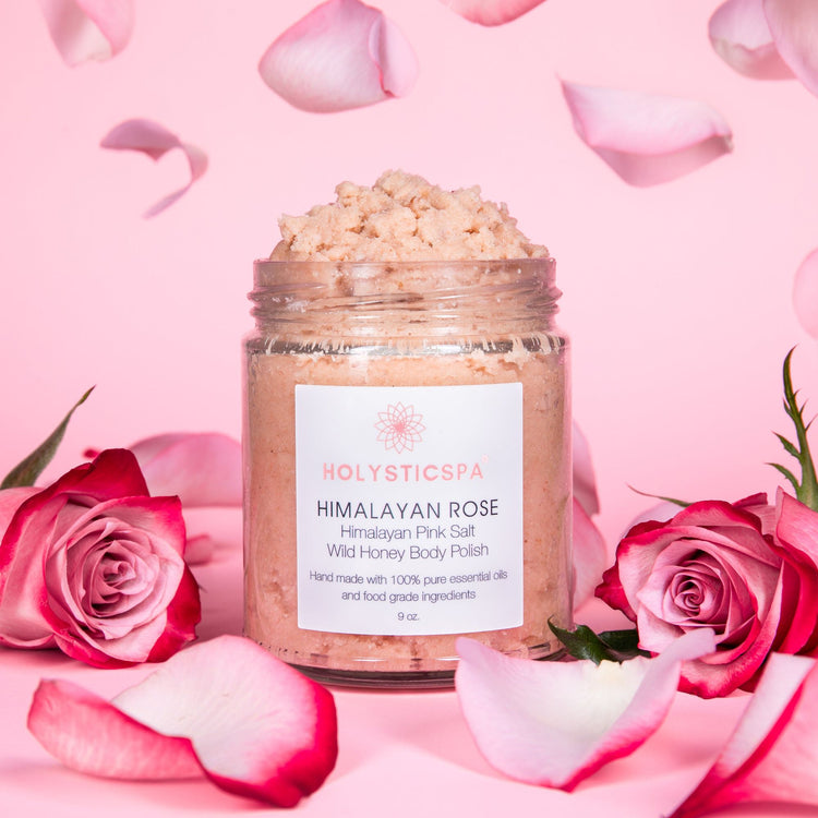 Himalayan Rose Body Polish - himalayan rose body polish product photo