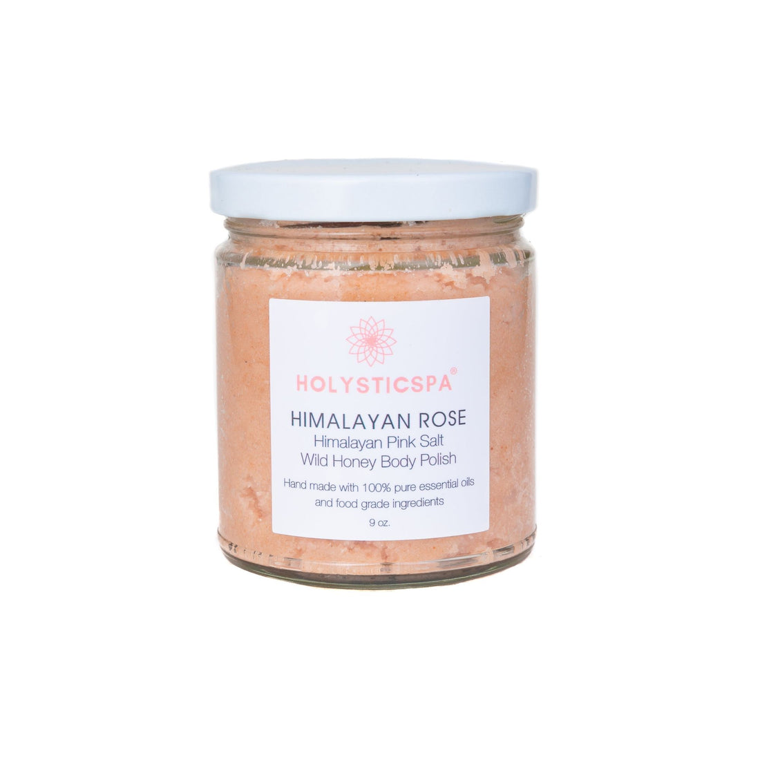 Himalayan Rose Body Polish close-up of texture