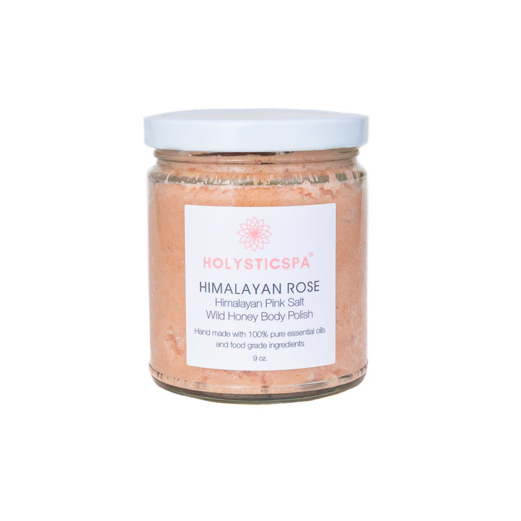 Himalayan Rose Body Polish close-up of texture