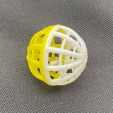 Hollow bell cat ball toy internal bell detail