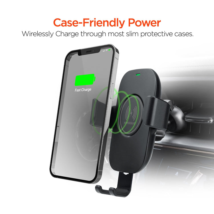 Air vent clip attachment on the 15W wireless charger