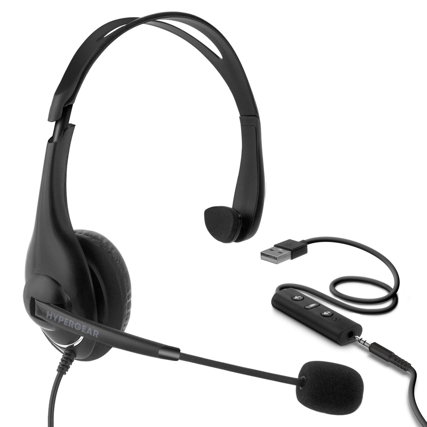 HyperGear V100 headset adjustable headband