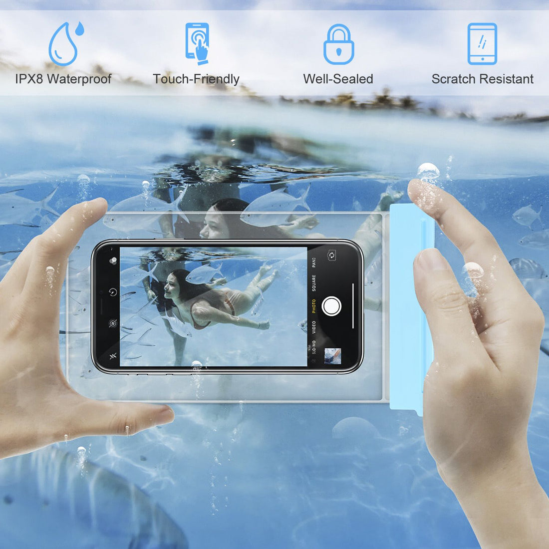 IPX8 Waterproof Phone Pouch Case - product details