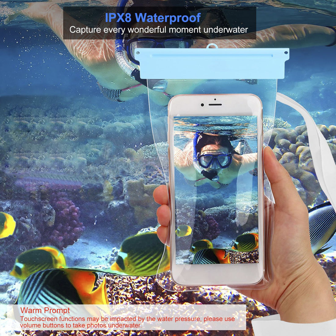 IPX8 Waterproof Phone Pouch Case5