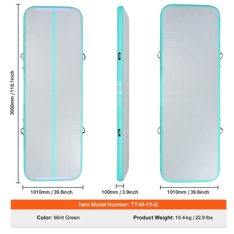 inflatable gymnastics mat for yoga flow