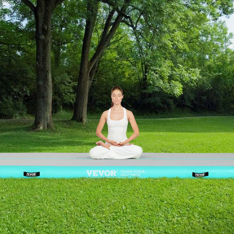 inflatable gymnastics mat from Arbasa unboxed