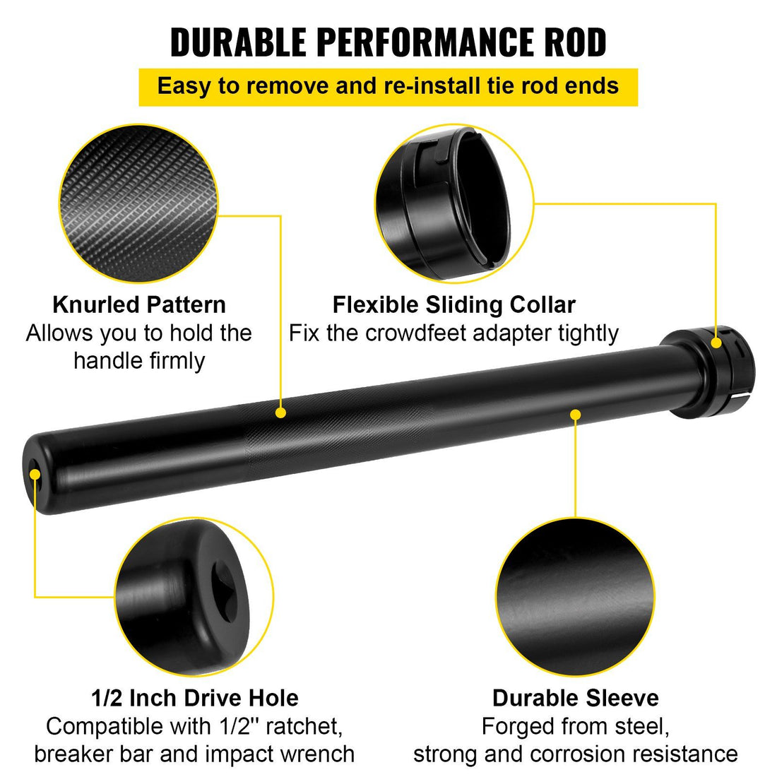 Inner Tie Rod Tool Kit in-use view