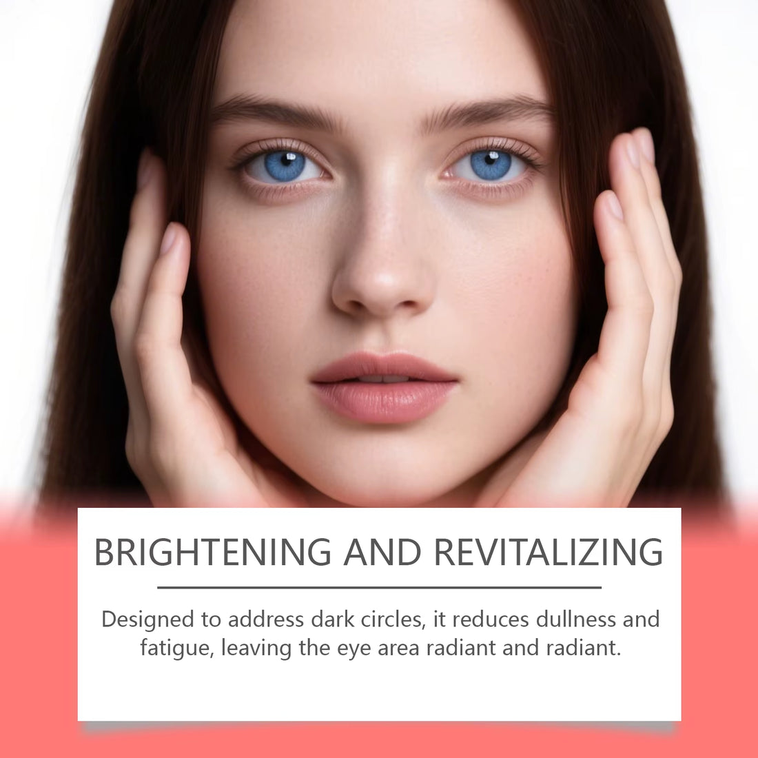 Instant Eye Bag Eraser application on under-eye area