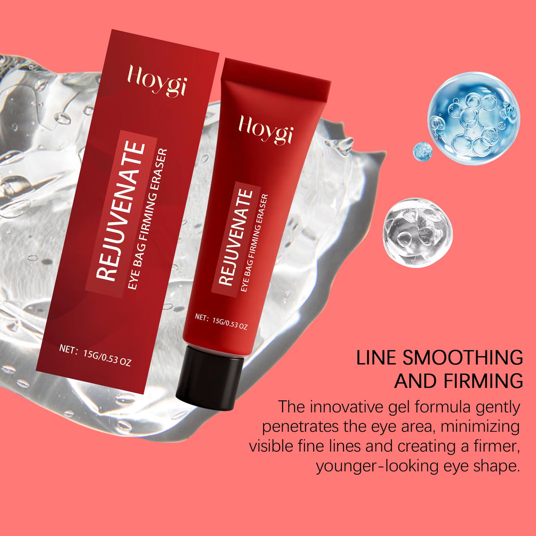 Instant Eye Bag Eraser before and after look