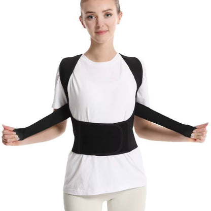 Instant posture corrector brace flat lay product view