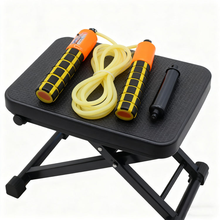 Skipping rope packaging and full set view
