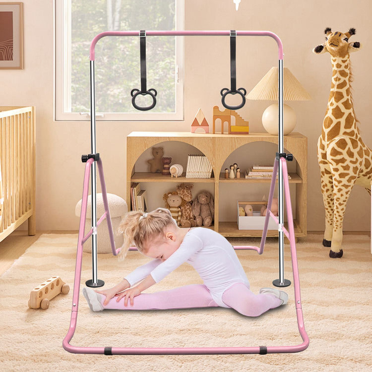 Kids Adjustable Gymnastics Training Bar7