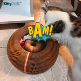 Kitty Kurlz Interactive Cat Scratcher Toy with Ball Track - view 5
