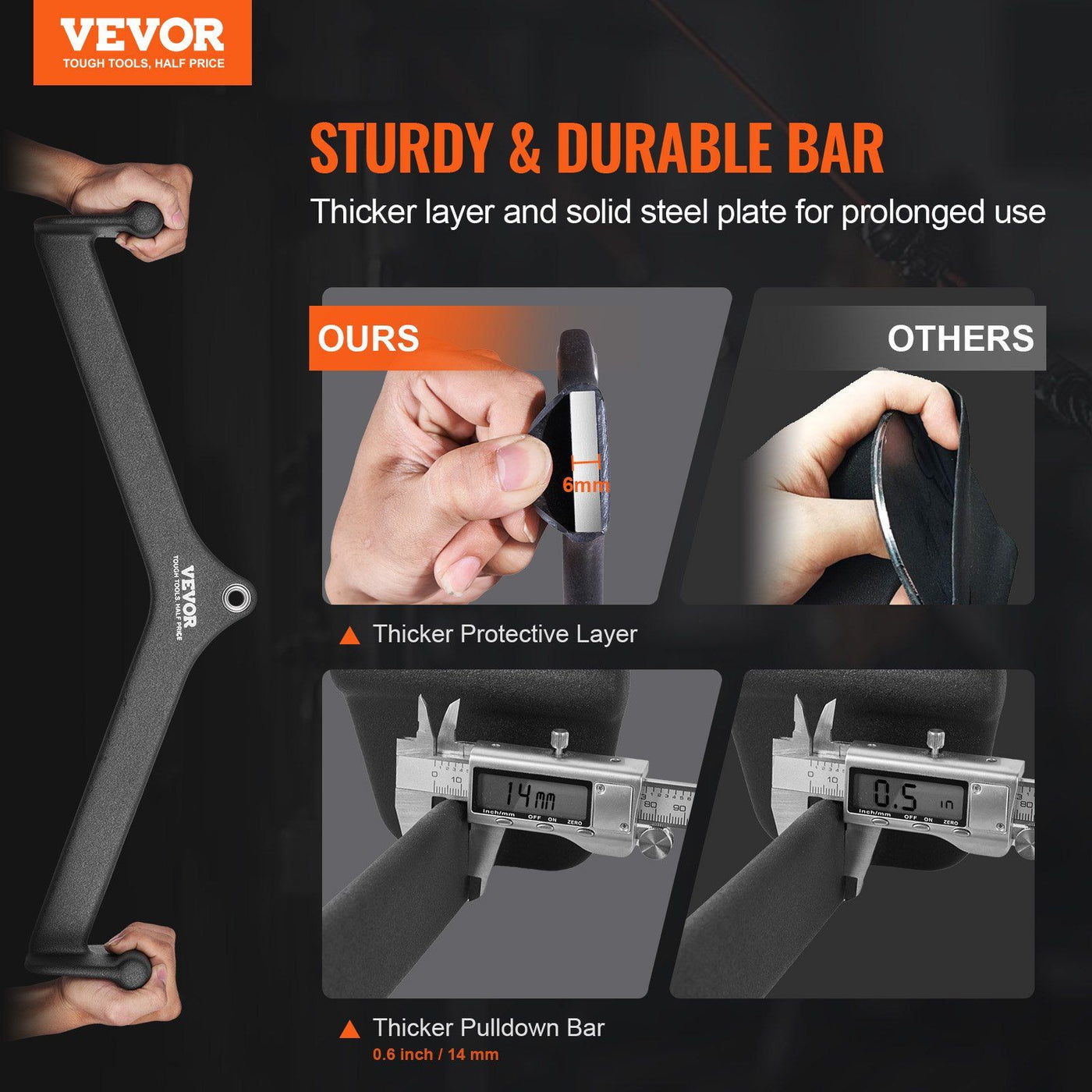 LAT Pulldown V-Bar Handle lat pulldown v-bar handle angle 4