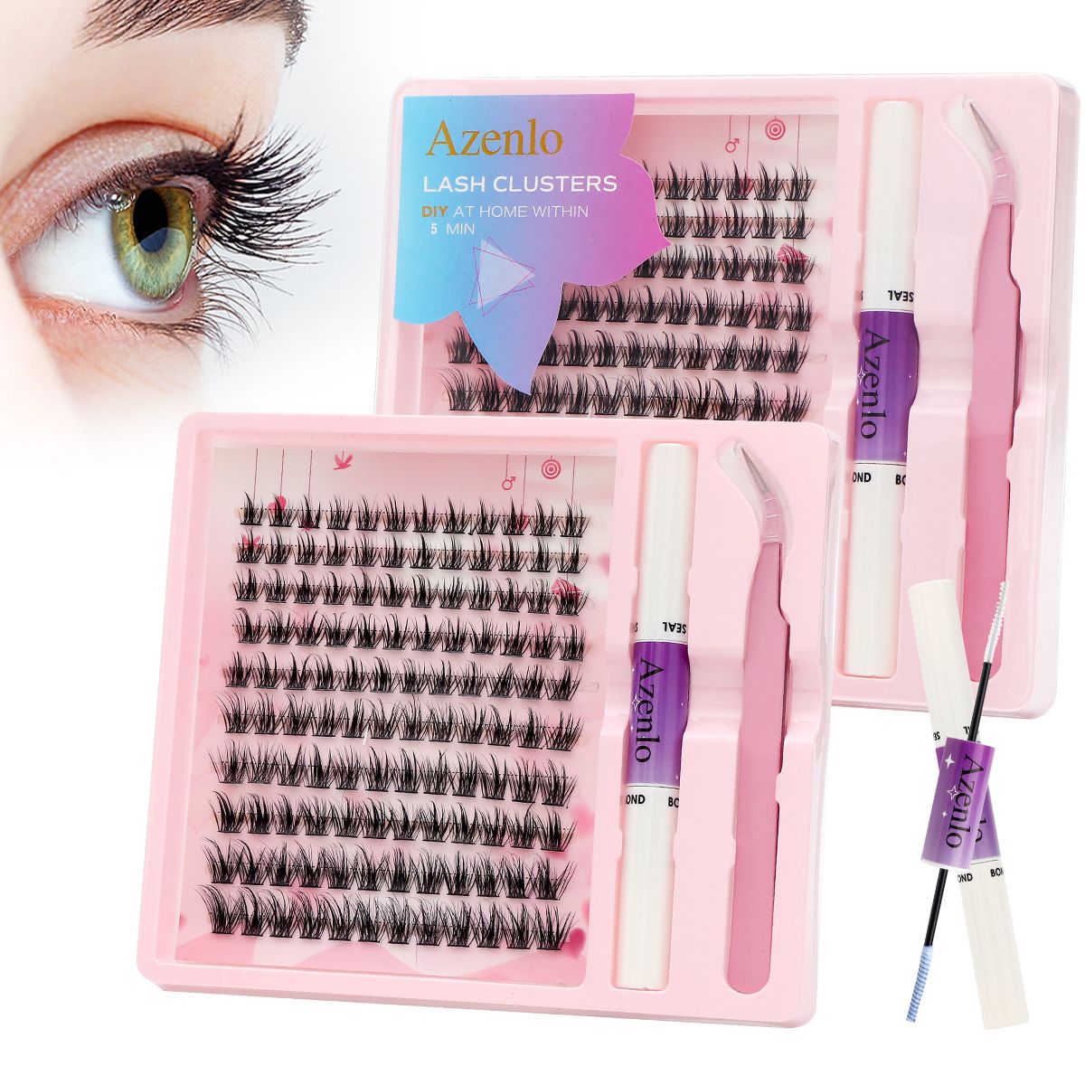 Portable makeup organizer interior with adjustable dividers