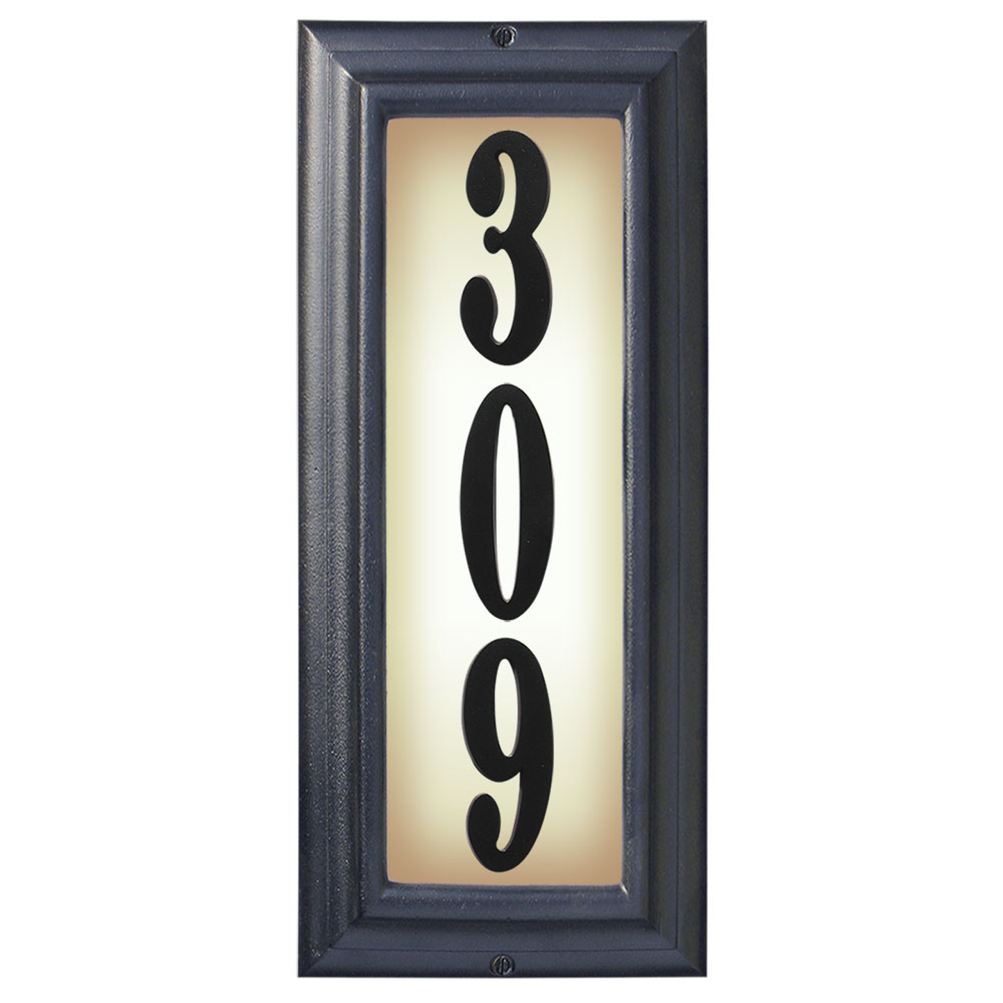 Edgewood Lighted Address Plaque