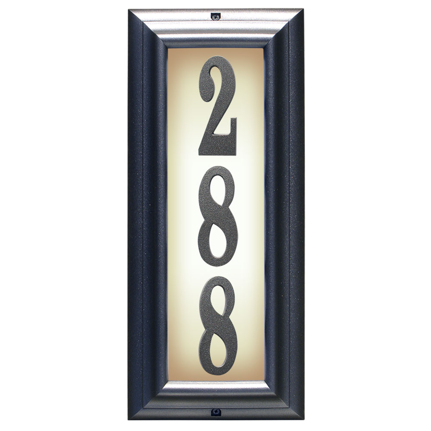 Edgewood Lighted Address Plaque