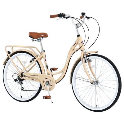 ladies 7-speed cruiser bike main product view