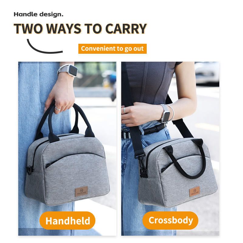 Portable cooler bag interior insulated lining detail
