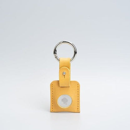 Leather AirTag Keychain Holder Case13