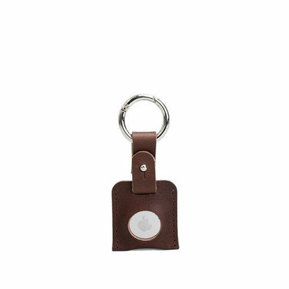 Leather AirTag Keychain Holder Case16