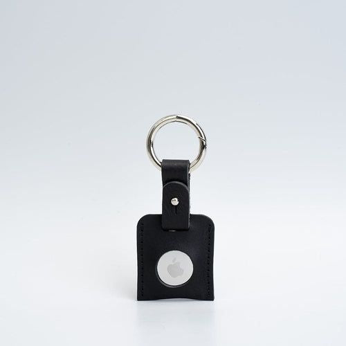 Leather AirTag Keychain Holder Case19