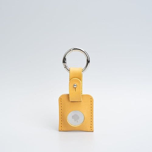 Leather AirTag Keychain Holder Case21