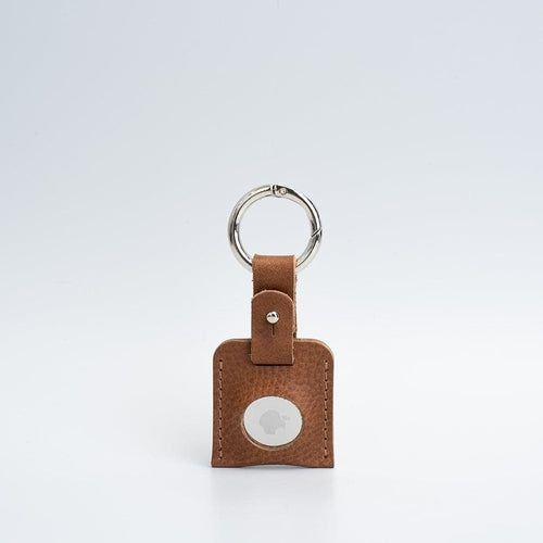 Leather AirTag Keychain Holder Case24