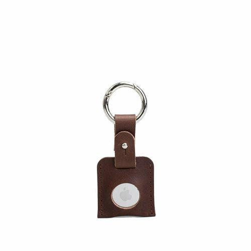 Leather AirTag Keychain Holder Case26