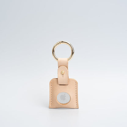 Leather AirTag keychain holder case color comparison