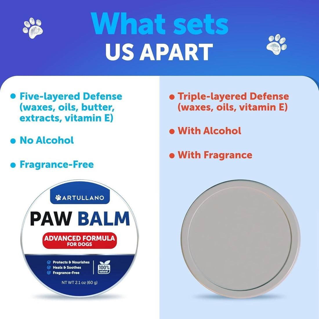 Lick-Safe Dog Paw Nose Balm detail view 4