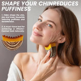 Lymphatic drainage face brush angled view