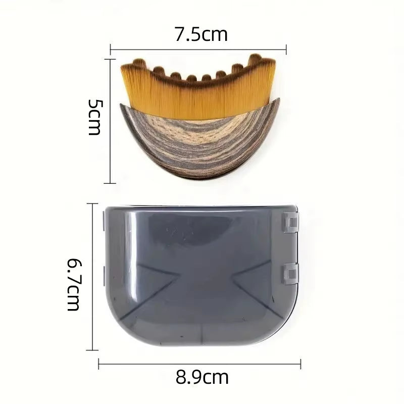 Lymphatic face brush size comparison