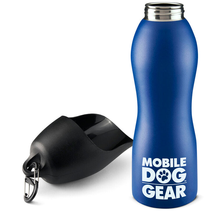 Mobile Dog Gear 25 oz Stainless Steel Dog Water Bottle