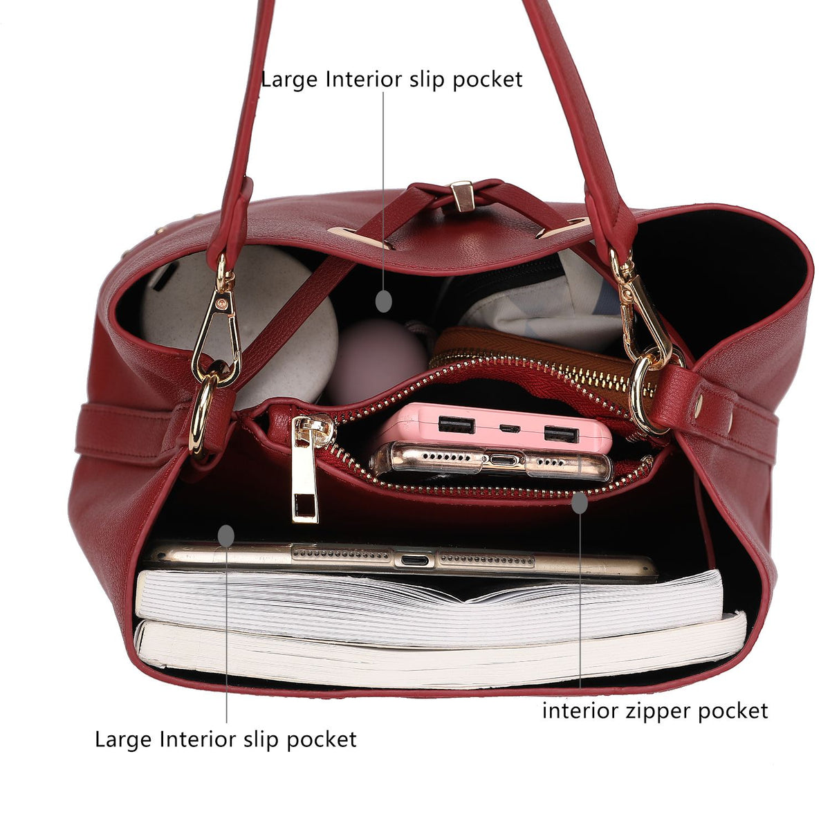 MKF Callie Bucket Bag Set21