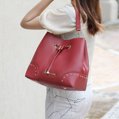 MKF Callie bucket bag color comparison