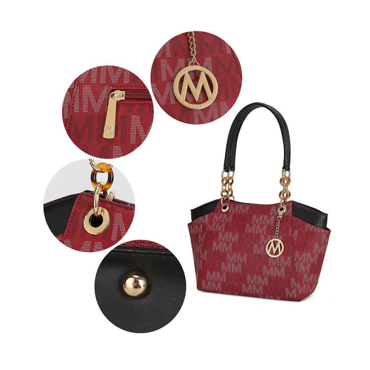 MKF Cameron vegan leather tote shown in alternate color