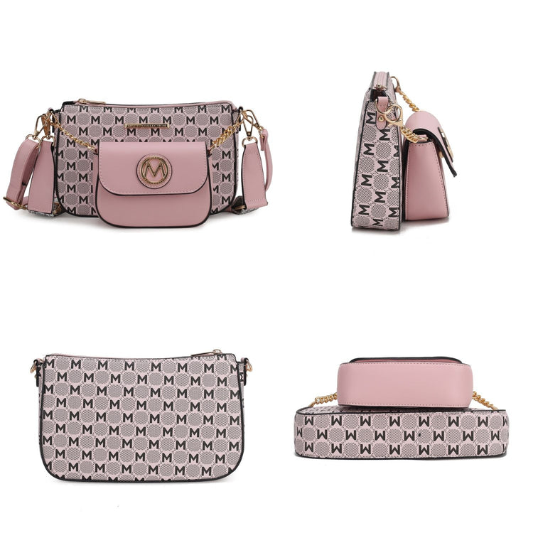MKF Ciri double crossbody bag color comparison