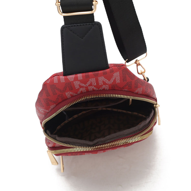 MKF Helaena Logo Sling Bag34