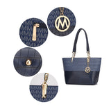 MKF Sasha women's tote interior compartment