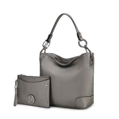 MKF Viviana hobo and wristlet styled together