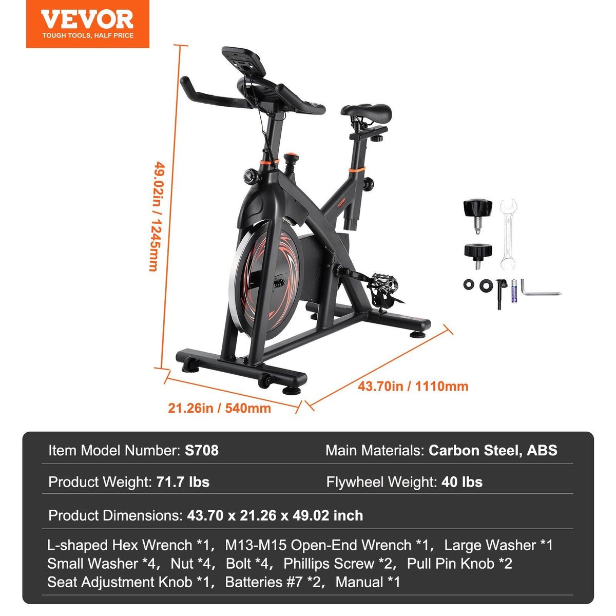 magnetic resistance exercise bike feature detail