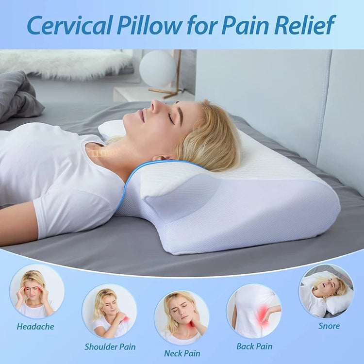 Memory foam neck pillow travel pillow main view