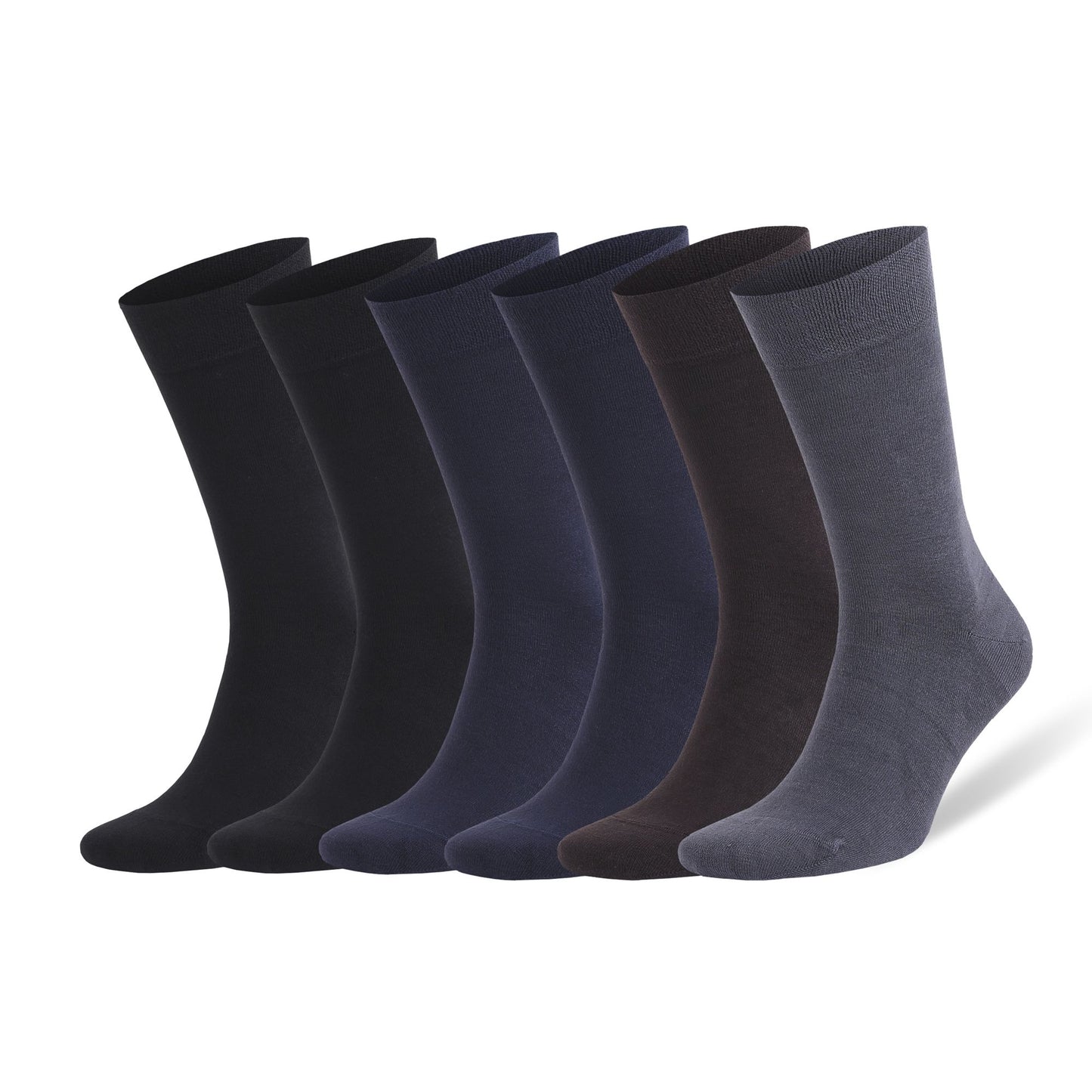 Men’s Bamboo Dress Socks 6-Pack14