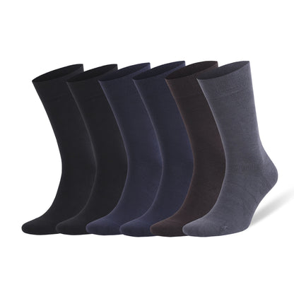 Men’s Bamboo Dress Socks 6-Pack14