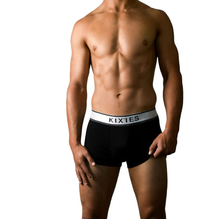 Men’s Black Elastane Trunk Underwear2